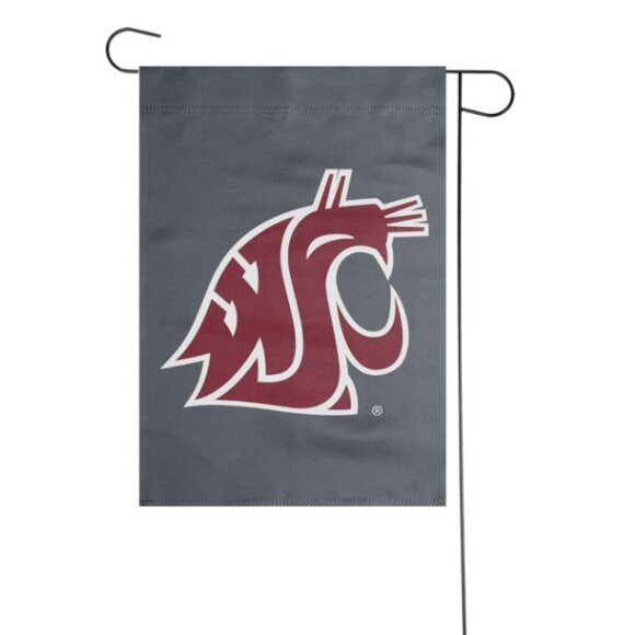 2 Pieces NCAA College Double Sided Washington State Cougars - Picture 5 of 8